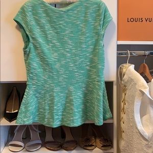 Anthropologie Tops - Mint Green Anthropologie Peplum Blouse Anthropologie Tops - Mint Green Anthropologie Peplum Blouse